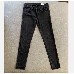 rag & bone skinny jeans in soft rock women's size 26
